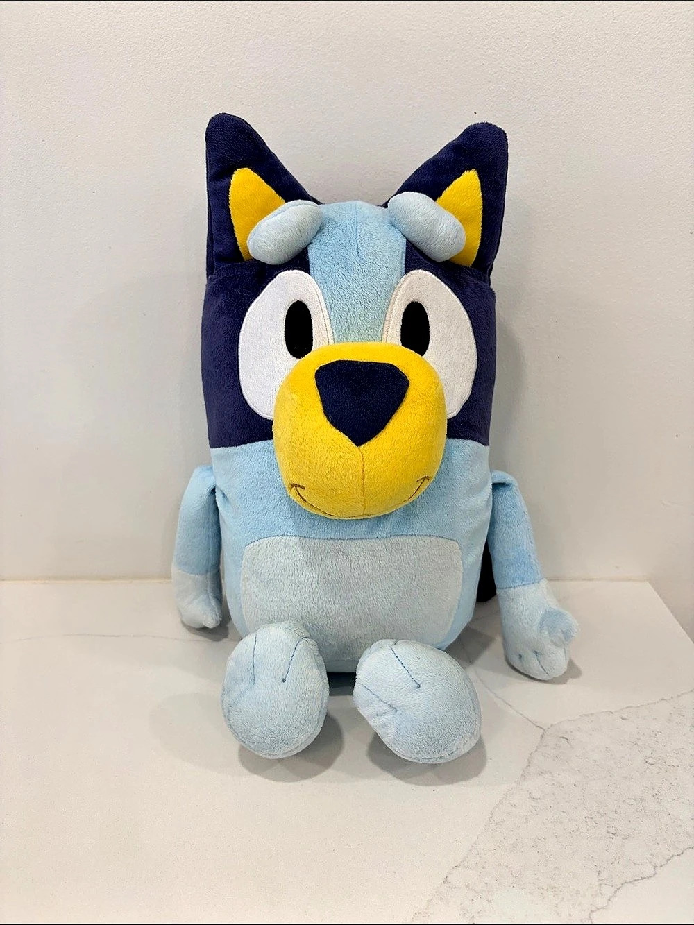 Bluey Plush Toy Blue & Yellow
